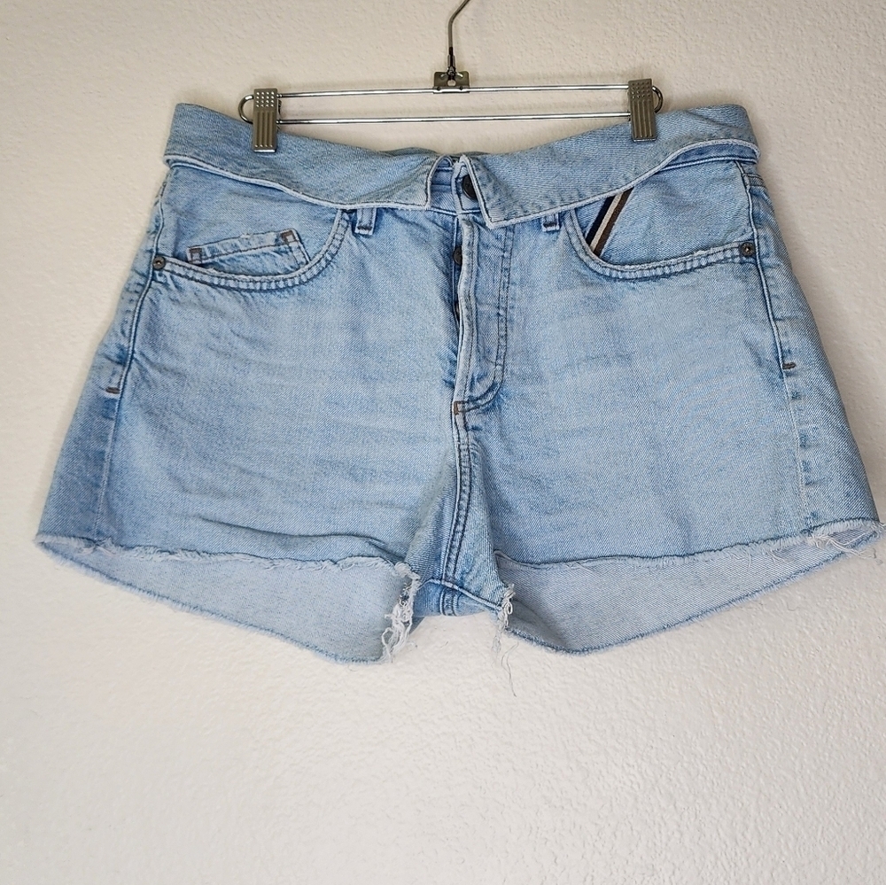 JEAN ATELIER Denim Cut Off Shorts 30